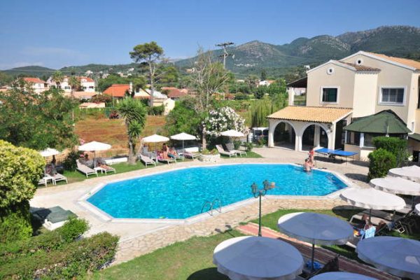 Hotel in Acharavi - Noordoost-Corfu op Corfu in Griekenland