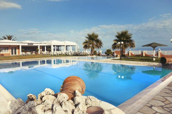 Hotel in Paleokastritsa - Noordwest-Corfu op Corfu in Griekenland