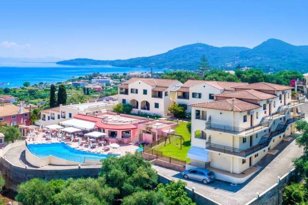 Hotel in Moraitika - Zuid-Corfu op Corfu in Griekenland