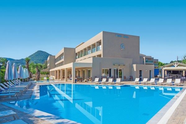 Hotel in Messonghi - Zuid-Corfu op Corfu in Griekenland